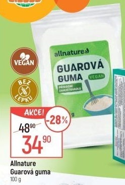 Guarana prášek bio Allnature
