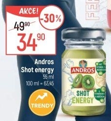 Šťáva Shot Andros