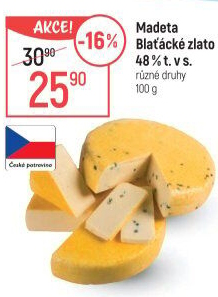 Sýr Blaťácké zlato Madeta
