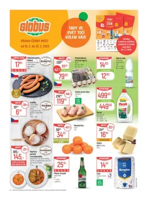 akční leták Globus 19.2.2025-25.2.2025