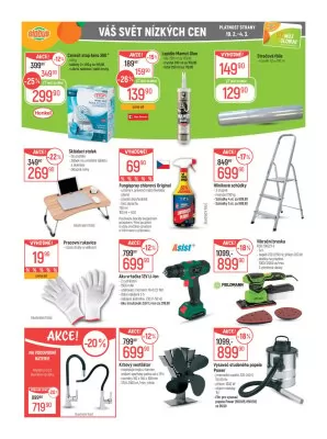 akční leták Globus 19.2.2025-25.2.2025
