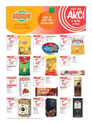 akční leták Globus 19.2.2025-25.2.2025