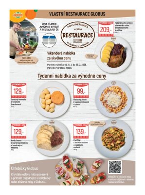 akční leták Globus 19.2.2025-25.2.2025