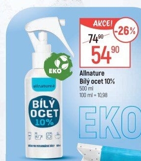 Bílý ocet Allnature