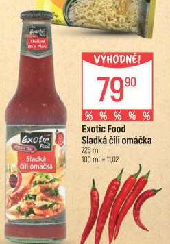 Chilli omáčka sladká Exotic food