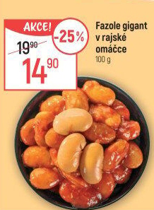 Fazole gigant v rajské omáčce