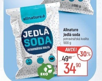 Jedlá soda Allnature