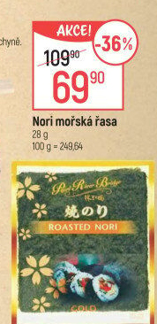 Mořské řasy Nori Pearl River Bridge