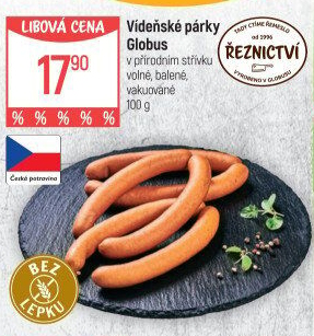 Párky vídeňské Globus