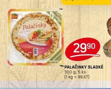 Palačinky sladké 300 g, 5 ks