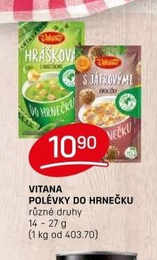 Vitana polévky do hrnečku
