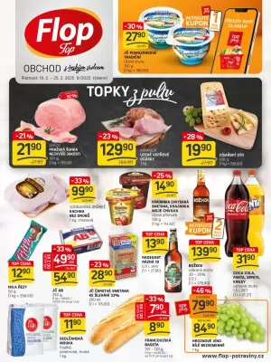 akční leták FLOP TOP 19.2.2025-25.2.2025