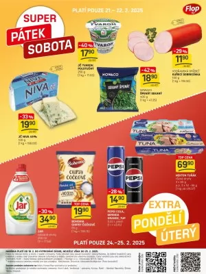 akční leták FLOP TOP 19.2.2025-25.2.2025
