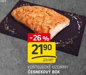 Česnekový bok Kostelecké uzeniny