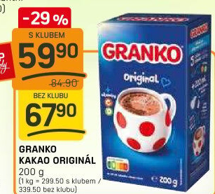 Instantní kakao Granko Orion