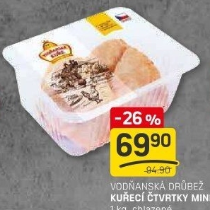 Kuřecí čtvrtky Vodňanské kuře
