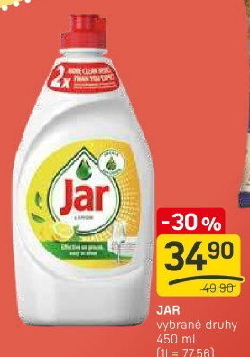 Prostředek na nádobí Jar