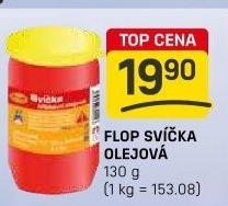 Svíčky hřbitovní olejové Flop