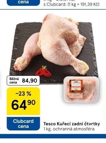 Tesco Kuřecí zadní čtvrtky