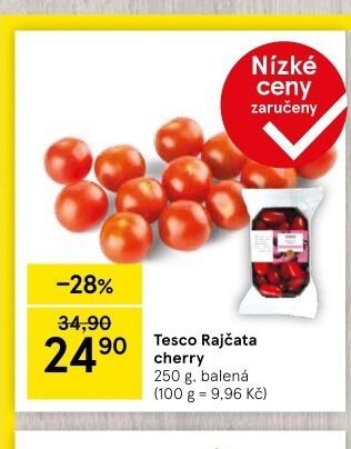 Tesco Rajčata cherry