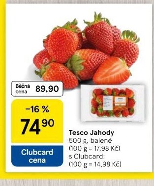 Tesco Jahody