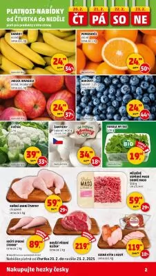 akční leták Penny Market 20.2.2025-26.2.2025