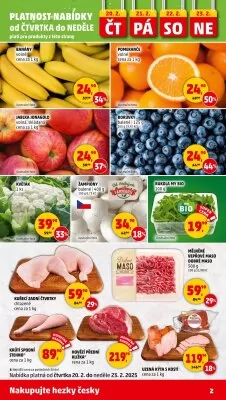 akční leták Penny Market 20.2.2025-26.2.2025