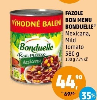 Fazole Mexicana Bon Menu Bonduelle