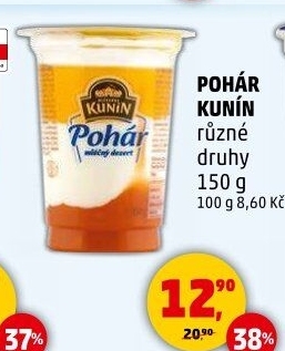 Mléčný Pohár Mlékárna Kunín