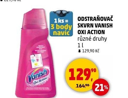 Odstraňovač skvrn gelový Vanish Oxi Action