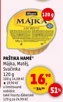 Paštika Májka Hamé