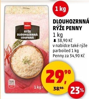 Rýže dlouhozrnná Penny