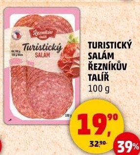 Salám turistický Řezníkův talíř
