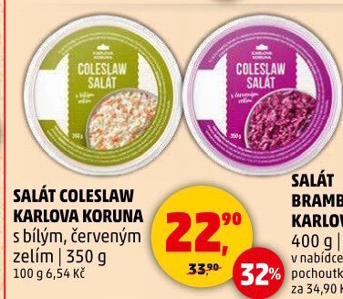 Salát červený coleslaw Karlova Koruna