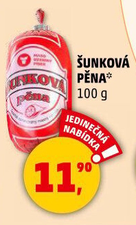 Šunková pěna Maso uzeniny Písek