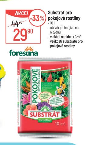 Substrát pro pokojové rostliny
