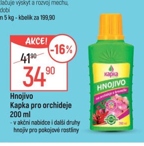 Hnojivo Kapka pro orchideje