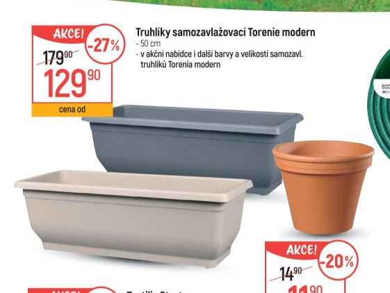 Truhlíky samozavlažovací Torenie modern