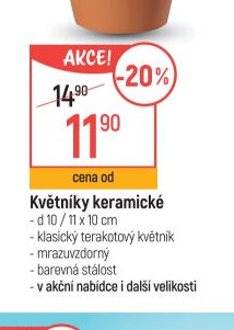 Květníky keramické