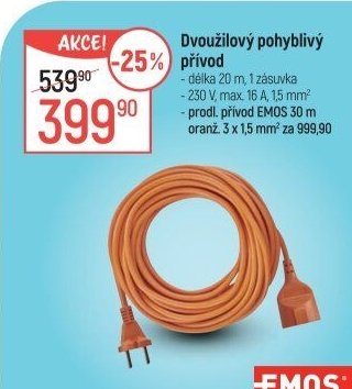 Doužilový pohyblivý přívod