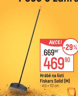 Hrabě na listí Solid Fiskars