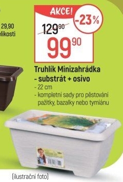 Minizahrádka se sadbou Nohel Garden