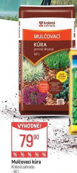 Mulčovací kůra Krásná zahrada