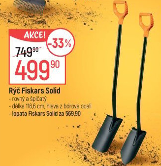 Rýč Solid Fiskars