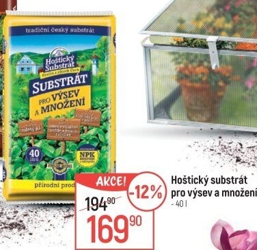 Substrát pro výsev a množení Hoštický Substrát