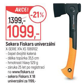 Univerzální sekera Fiskars