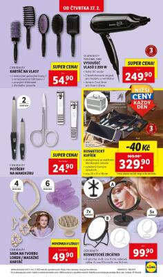 akční leták Lidl 24.2.2025-2.3.2025