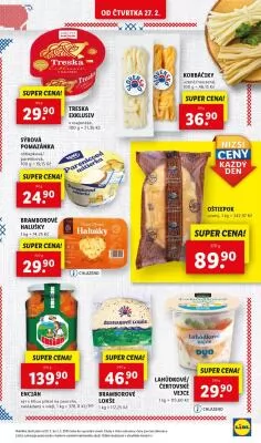 akční leták Lidl 24.2.2025-2.3.2025