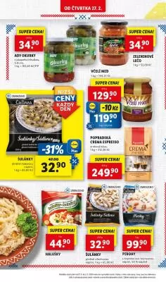 akční leták Lidl 24.2.2025-2.3.2025