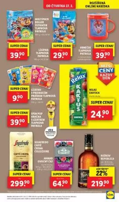 akční leták Lidl 24.2.2025-2.3.2025